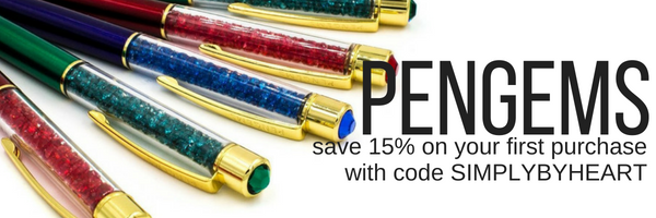 pengems pens with the gem on top